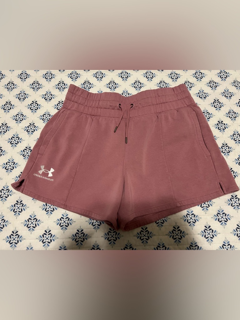 Under Armour Pink/Mauve Athletic Cotton Shorts